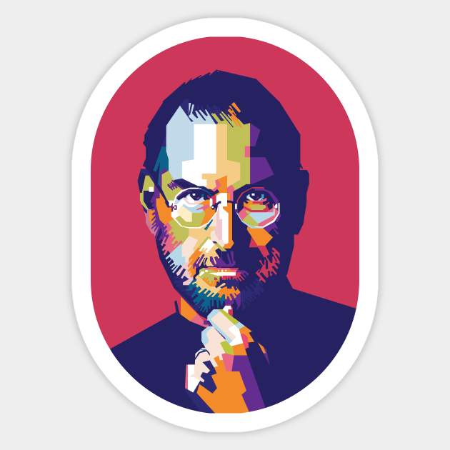 Steve Jobs Sticker by gilangbogy